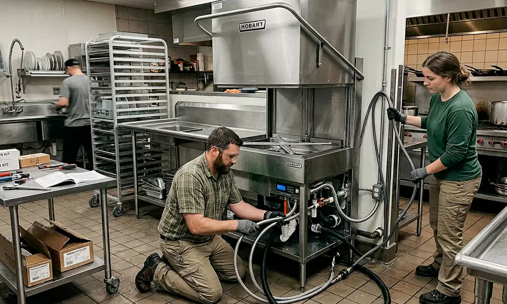 Commercial Dishwasher Installation in Norwalk, CT