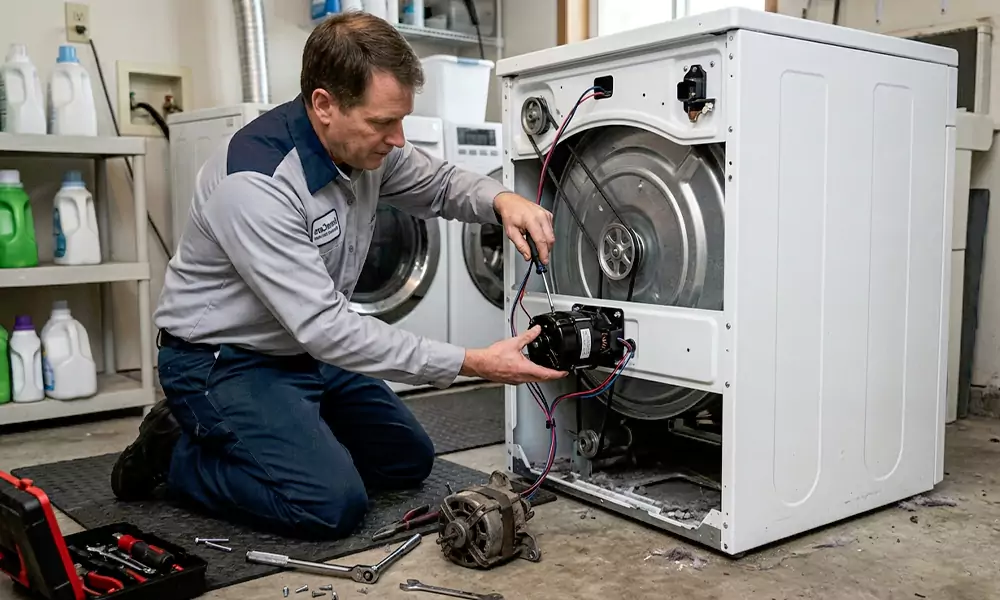 Dryer Motor Replacement in Norwalk, CT