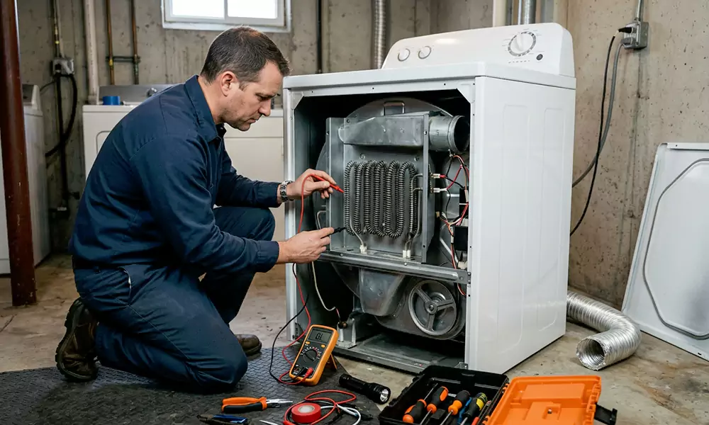 Dryer Not Heating Repair in Norwalk, CT
