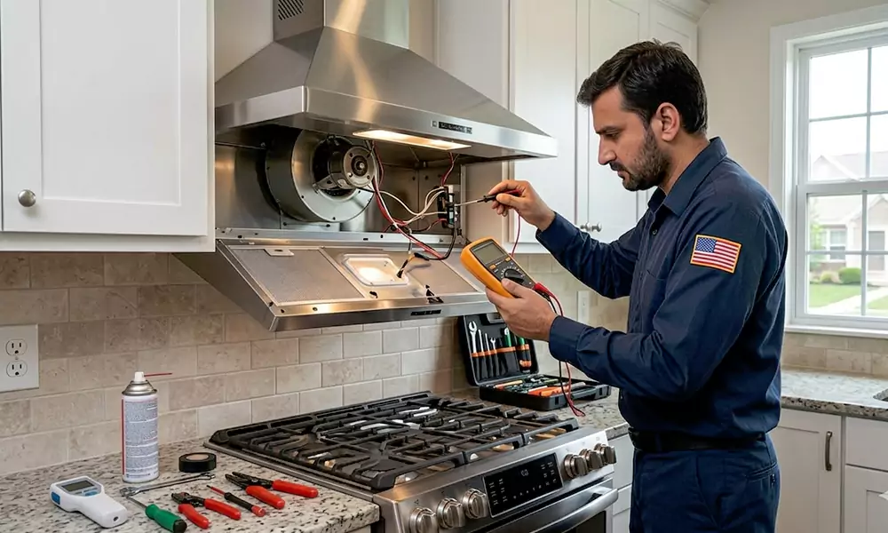 Range Hood Repair in Norwalk, CT