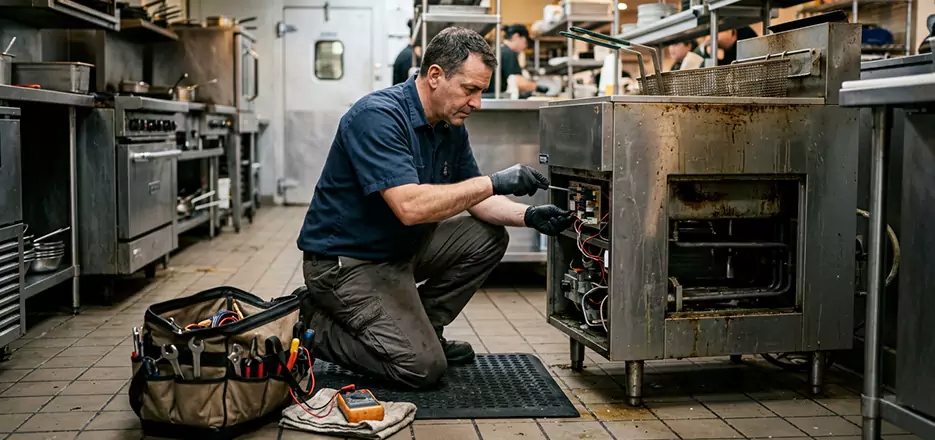 Industrial Fryer Thermostat Repair in Norwalk